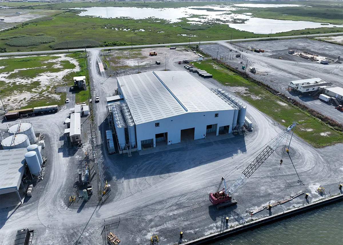 Aerial of Clean Waste facility